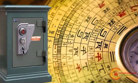 Két sắt đặt đúng vị trí vàng phong thủy, Tiền-Tài-Danh đỏ chót, Giàu lại thêm giàu. Là vị trí nào?
