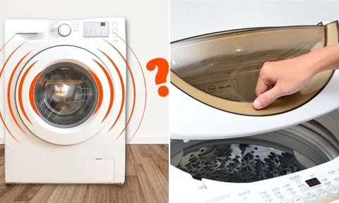 5 nguyên nhân khiến máy giặt rung lắc mạnh khi giặt quần áo, kiểm tra xem nhà mình có đang mắc lỗi nào không