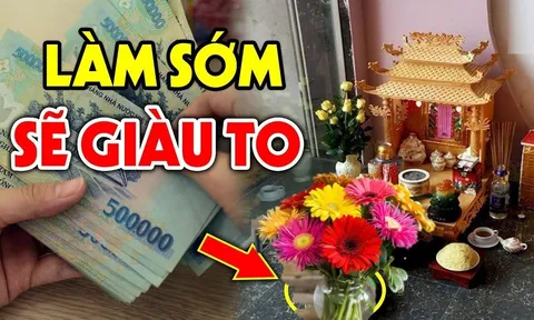 Cúng rằm đừng chỉ cắm mỗi Cúc, dâng 3 loại hoa này thần Tài 'gật đầu', phát lộc quanh năm