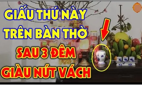 Cúng Rằm giấu thứ này trên bàn thờ: Sau 3 đêm Phúc Lộc tràn trề, ai không biết quá phí