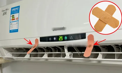 Người thông minh hay dán miếng urgo lên điều hòa, biết công dụng ai cũng muốn học theo