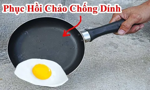 Đừng vội vứt chảo tróc chống dính! Nhỏ vài giọt này, chảo cũ sạch bong như mới – Ai cũng làm được