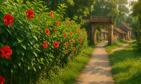 Từ hàng rào làng quê đến bàn tiệc phố thị: Cây dại dâm bụt “lên đời” thành đặc sản gây sốt