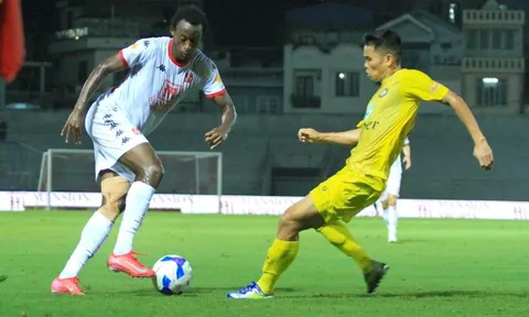 Hải Phòng thắng Thanh Hóa, vươn lên top 6 V-League