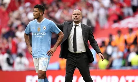 Pep Guardiola không mạo hiểm với Rodri trước chung kết FA Cup