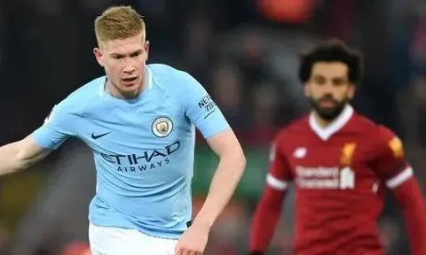 Salah hài hước muốn De Bruyne khoác áo Liverpool mùa tới