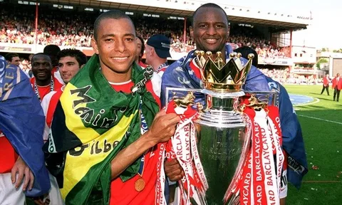 Gilberto Silva khen Saka và Odegaard đủ sức đá chính cho đội hình Invincibles