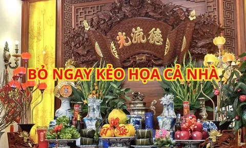Ban thờ có 5 thứ này gia đình lục đục con cháu khó giàu, làm ăn thất bát, tài lộc tiêu tán