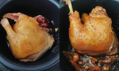 Mẹo làm vịt nướng bằng nồi cơm điện, đơn giản mà thơm ngon khó cưỡng