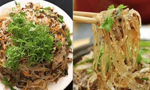 Làm miến xào rau củ kiểu này, miến vừa dai vừa giòn, không bao giờ dính cục vào nhau