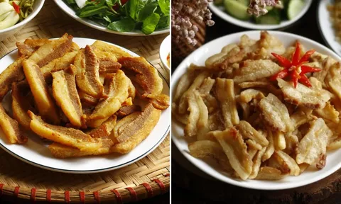 Rán tóp mỡ thêm thứ này, thành phẩm vàng ruộm, để lâu vẫn giòn