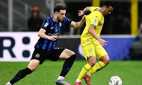 Inter Milan lỡ hẹn với ngôi đầu Serie A