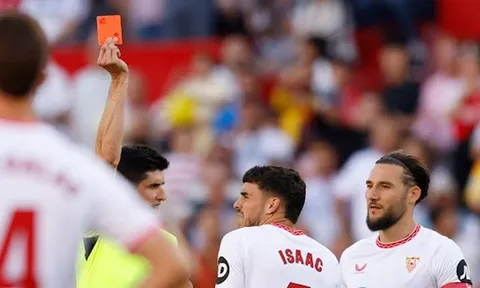 Sevilla 0-2 Real Madrid: Hai thẻ đỏ và đẳng cấp ngôi sao