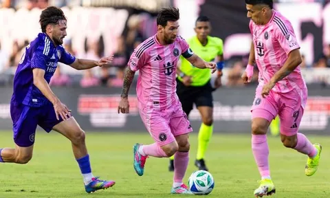 Messi và Inter Miami thất thủ 0-3 trước Orlando City trong trận derby Florida