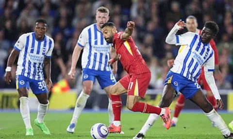Chấm điểm Liverpool 2-3 Brighton: Điểm sáng Elliot; hàng công nhạt nhòa