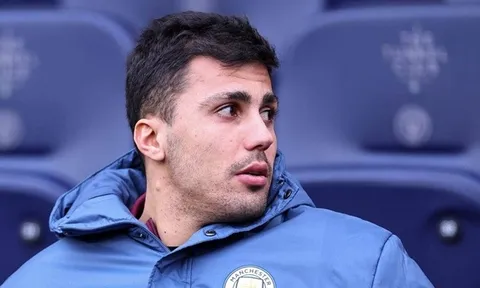 Rodri hồi phục hoàn toàn, có khả năng thi đấu trước Bournemouth