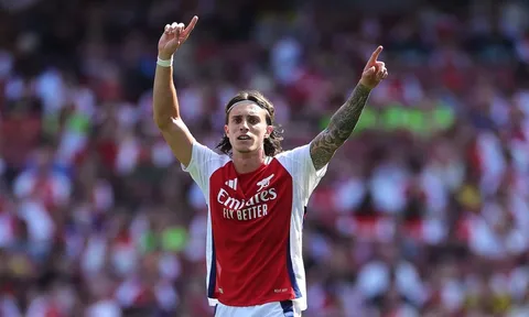 Calafiori phản ứng về tin đồn rời Arsenal, gia nhập AC Milan