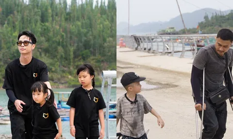 Bố Ơi Mình Đi Đâu Thế? tập 1: Neko Lê cùng con gái ở nhà thuyền, Duy Hưng bị thương vẫn đồng hành cùng con