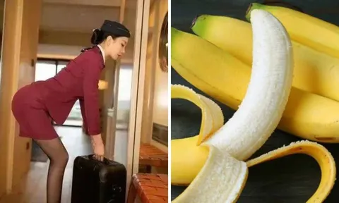 Tại sao Tiếp viên Hàng Không luôn mang theo một quả chuối khi lên máy bay? Họ dùng để làm gì?