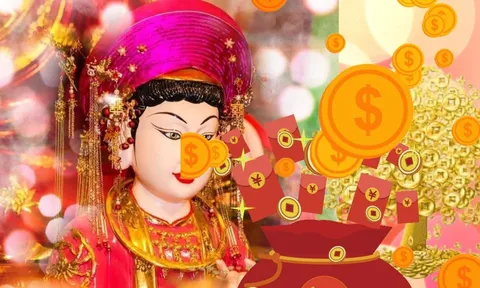Thánh Cô gia hộ, từ 25/5:Top 3 tuổi Giàu sang bất ngờ, Dát Vàng phủ bạc lối đi