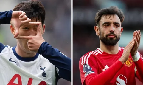 Đội hình kết hợp MU - Tottenham: Bruno Fernandes hỗ trợ Son Heung-min