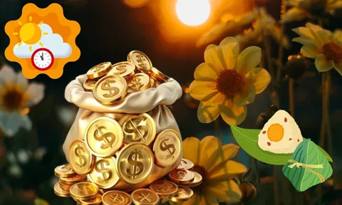 Qua đêm nay tới Tết Đoan Ngọ (5/5 âm): Top 4 tuổi Tài Lộc dồn dập, Giàu có gấp bội niềm vui gấp đôi