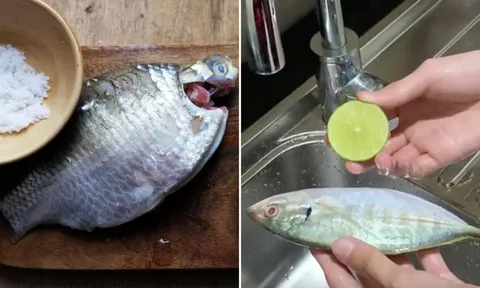 Ngâm cá trong loại nước này, vừa khử mùi tanh vừa giúp thịt chắc ngọt