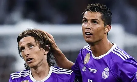 Cristiano Ronaldo chia sẻ xúc động khi Luka Modric nói lời tạm biệt Real Madrid