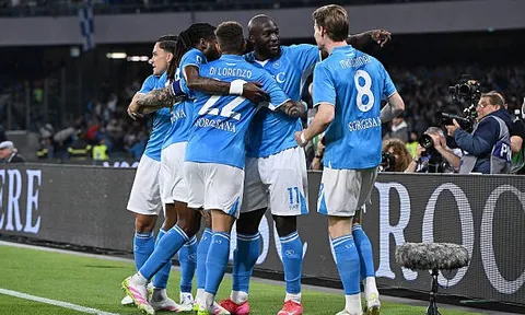 Napoli vô địch Serie A mùa 2024/25