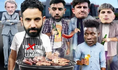 Thua chung kết Europa League, Man Utd vẫn tổ chức tiệc nướng cuối mùa