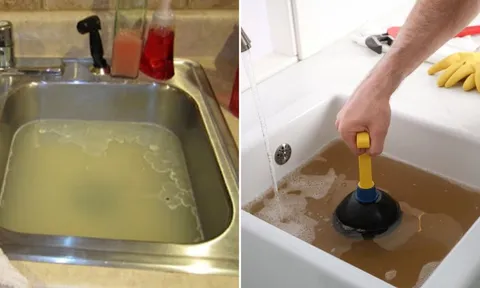 Đổ thứ này vào bồn rửa bát, mỡ đóng trong đường ống tan sạch, vừa thông tắc vừa khử mùi hôi