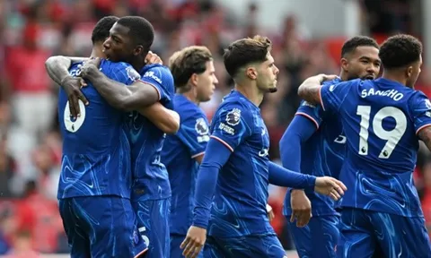 Nottingham Forest 0-1 Chelsea: Colwill lập công; The Blues dự Champions League
