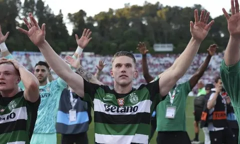 Gyokeres gỡ hòa phút cuối, Sporting thắng Benfica để giành cú đúp danh hiệu