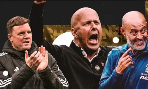 Top 10 HLV Premier League 2024/25: Arne Slot dẫn đầu; Arteta đứng trên 2 người