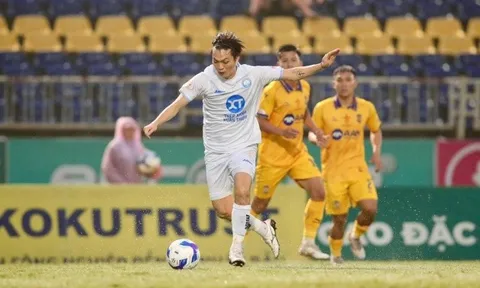 Khuất phục SLNA, Nam Định chạm một tay vào ngôi vương V-League