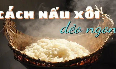 Thả thứ này vào đồ xôi: Xôi mềm dẻo căng mẩy chẳng tốn thời gian ngâm gạo qua đêm