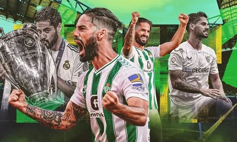 Isco - Từ thiên tài lạc lối đến biểu tượng mới của Real Betis