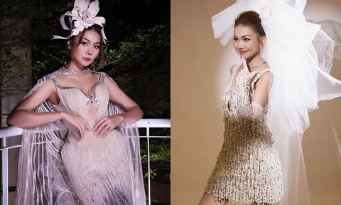 Làm veddette 2 show trong 1 đêm, Thanh Hằng biến hóa ấn tượng