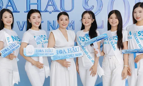 Top 40 thí sinh Hoa hậu Biển Đảo Việt Nam 2025 được trao sash chính thức