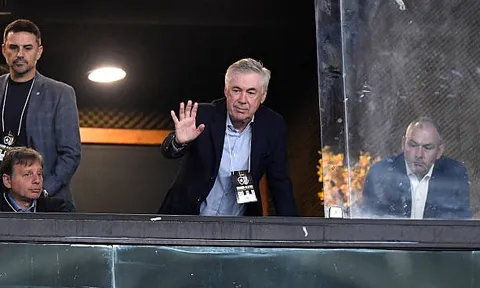 Ancelotti đến sân 'xem giò' Alex Telles, Igor Jesus cho ĐT Brazil