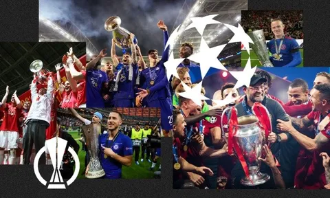 Top 5 CLB Anh có nhiều danh hiệu châu lục nhất: Chelsea hơn MU