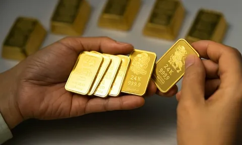 Bảng giá vàng 9999 24K 18K SJC DOJI PNJ hôm nay 29/5/2025