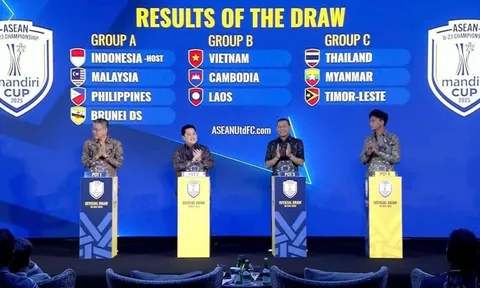 Việt Nam, Thái Lan vào bảng nhẹ tại giải U23 Đông Nam Á 2025