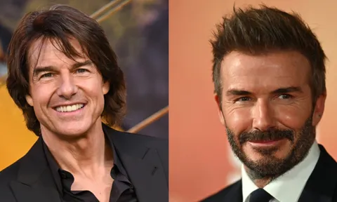 David Beckham mời Tom Cruise cùng theo dõi trận chung kết Champions League