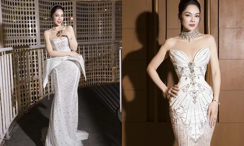 Dương Cẩm Lynh ngọt ngào trong loạt váy cưới, khoe vòng eo 58