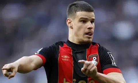 Liverpool đón tin vui vụ Kerkez khi Bournemouth tìm người thay thế
