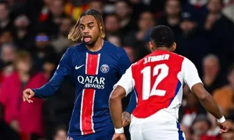 Bradley Barcola: Cơn lốc mới cho hành lang cánh Arsenal