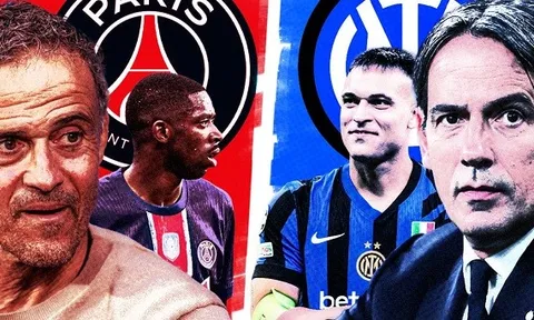 PSG vs Inter: Dự đoán trận chung kết Champions League từ siêu máy tính Opta