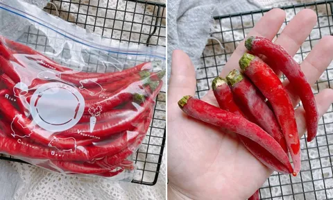 Mẹo bảo quản ớt 6 tháng không hỏng