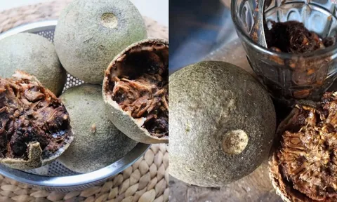 Ruột đen, vỏ mốc trắng, mùi kỳ quặc – Món đặc sản lạ khiến thực khách mê mẩn
